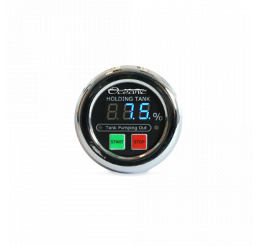 Fuel Transfer Controller / Panel Gauge 2" Black Fa