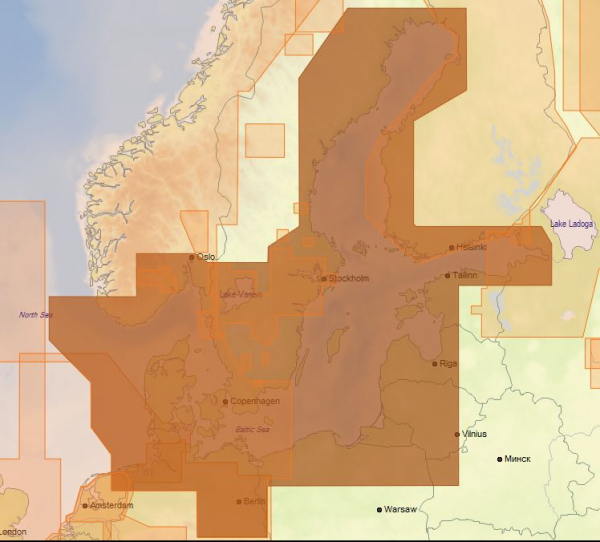 Baltic Sea and Denmark 4D MAX