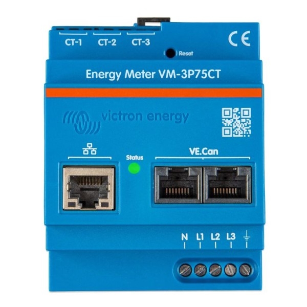 Energy meter VM-3P75CT - 3 phase - max 75A